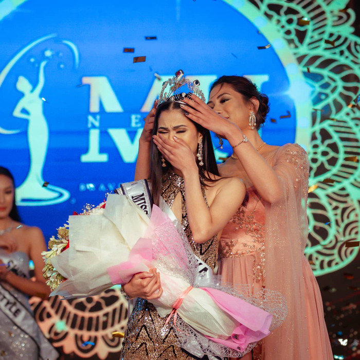 Hoa hậu Myanmar và Nepal đồng loạt lộ diện: Fan tin tưởng Khánh Vân lọt Top 15 Miss Universe? Ảnh 10