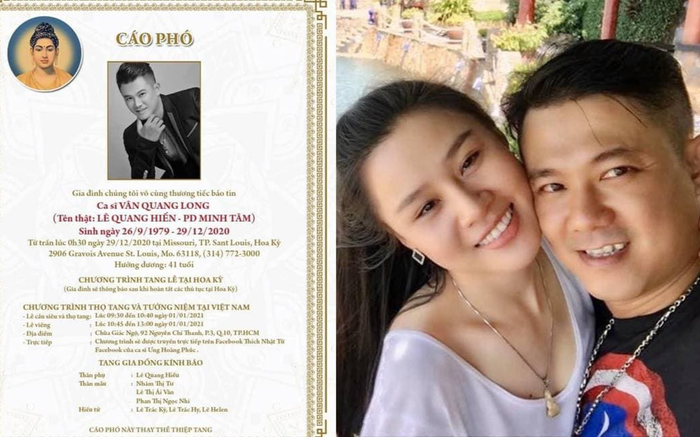 Vợ hai Vân Quang Long đính chính tin đồn ăn cắp cáo phó, sửa tên hai con riêng của chồng Ảnh 2