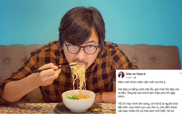'Giáo sư Xoay' trở thành người dẫn tiếp theo của Ai Là Triệu Phú Ảnh 2
