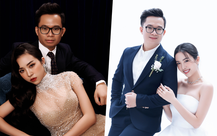 Á hậu Thúy An đẹp rạng ngời trong bộ ảnh cưới, e ấp hạnh phúc bên chồng tiến sĩ Ảnh 2