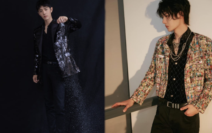 Tiêu Chiến diện đồ disco, Vương Nhất Bác chọn style 'phá cách' tại Đêm hội Ảnh 2