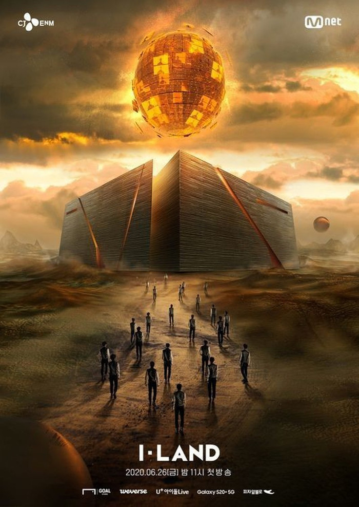 Poster chương trình thực tế I-LAND.
