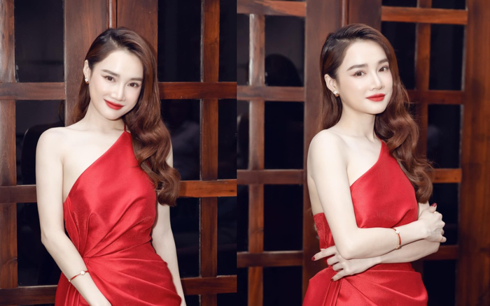 Nhã Phương lộng lẫy trong màu váy đỏ khoe vóc dáng nuột nà hút mắt Ảnh 2