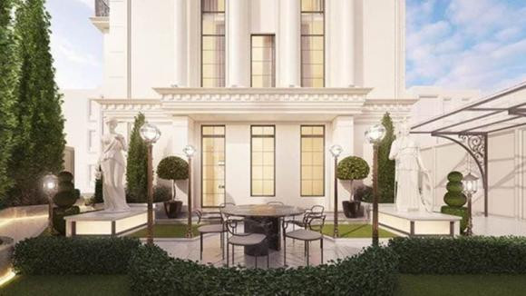 Trước đó, Huyền Baby từng 'nhá hàng' với dân mạng về dự án siêu biệt thự nhân dịp Valentine năm 2020