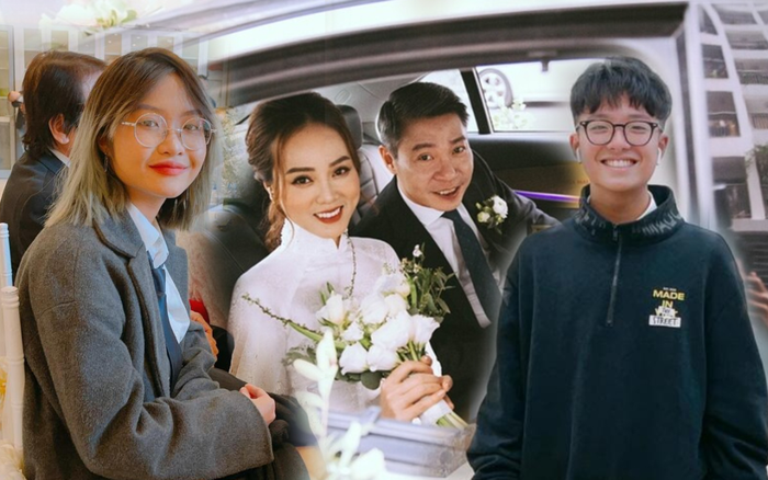 Hai con riêng của NSND Công Lý nói gì về đám cưới của bố với vợ mới kém 15 tuổi Ảnh 2