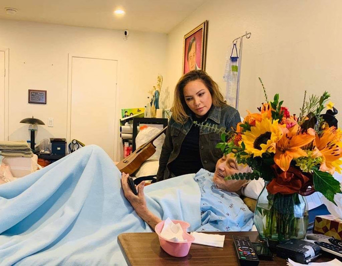 Danh ca Thanh Hà và nhạc sĩ Lam Phương