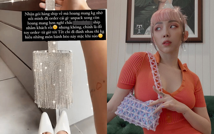 Order hàng online miệt mài, Tóc Tiên chưng hửng khi nhìn vào món đồ mình đã đặt Ảnh 2
