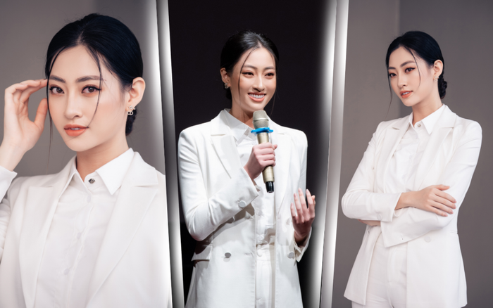 Lương Thùy Linh diễn thuyết bằng tiếng Anh xuất sắc: 'Tôi muốn làm người mẫu Victoria's Secret' Ảnh 2