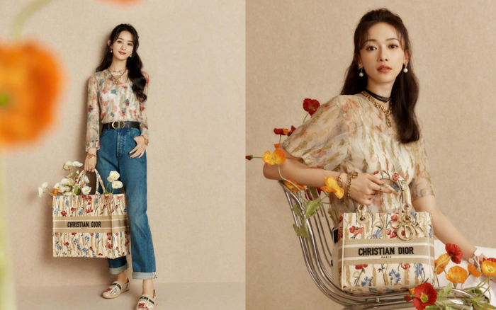 Triệu Lệ Dĩnh dát đầy đồ hiệu vẫn bị antifan móc mỉa lép vế hơn Ngô Cẩn Ngôn Ảnh 2