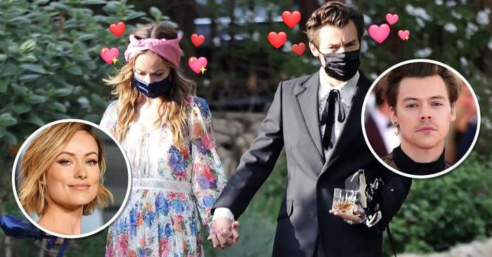 Harry Styles và Olivia Wilde chính thức xác nhận tình cảm khi tình tứ nắm tay nhau Ảnh 4