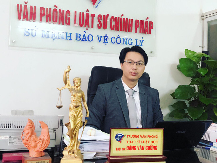 Luật sư Đặng Văn Cường.