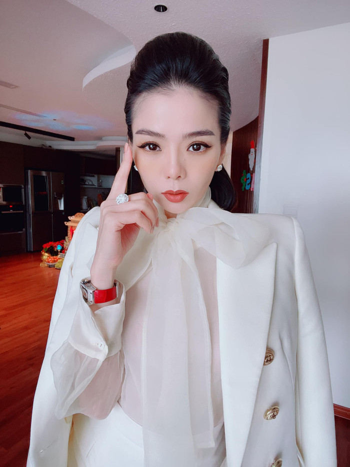 Theo Lệ Quyên thì người yêu cô là người có trách nhiệm và tư cách của một người đàn ông