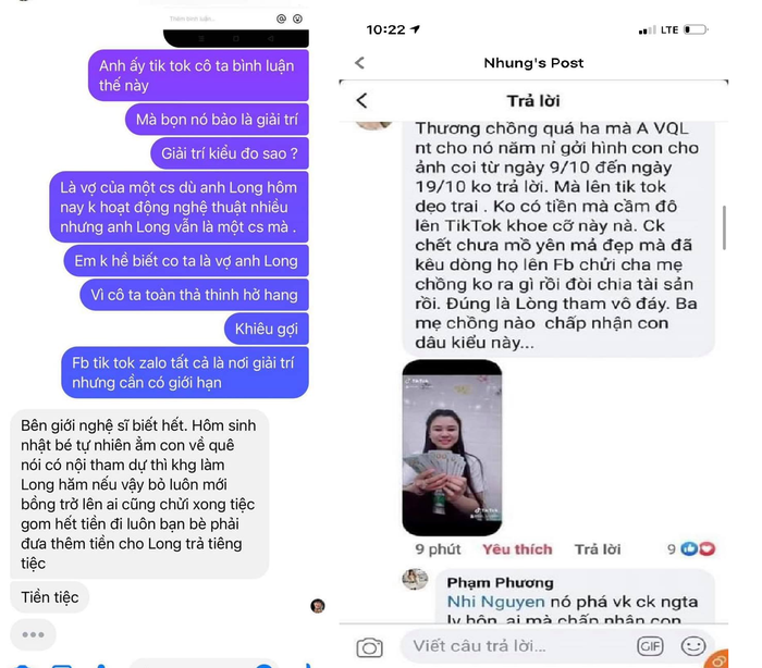 Thay vào đó cô lại liên tục 'thả thính' và khoe tiền trên mạng xã hội