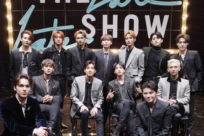 Seventeen xuất hiện hoành tráng trên 'The Late Late Show With James Corden' Ảnh 1