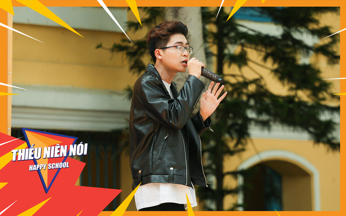 Quán quân King Of Rap tiết lộ thời học sinh 'cá biệt' trên sân khấu Thiếu Niên Nói 2021 Ảnh 2