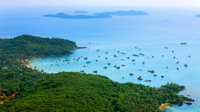 Nam Phú Quốc nhìn từ trên cao.