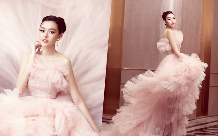 Á hậu Tường San xuất hiện sau đám cưới với hình ảnh 'công chúa ngọt ngào' đốn tim fan Ảnh 2