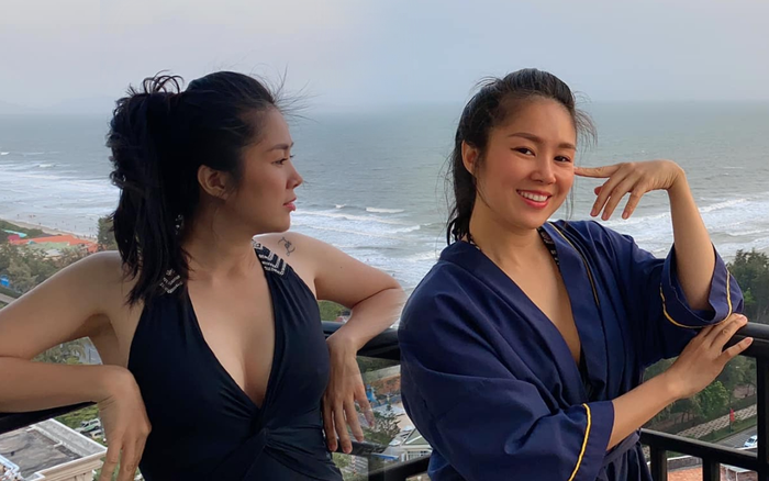 Lê Phương khoe ảnh diện bikini lấp ló vòng 1 căng tràn nóng bỏng Ảnh 2