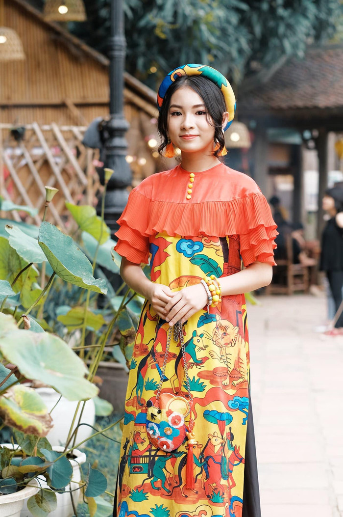 Những bộ ảnh đời thường của Trang Anh cho thấy cô bé vô cùng xinh đẹp và đáng yêu.