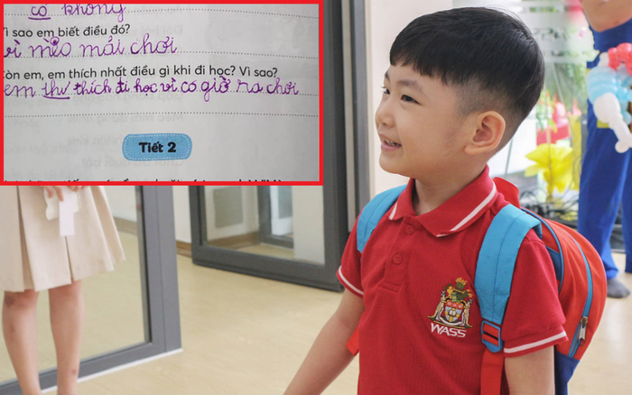 Được hỏi em thích điều gì khi đi học, cậu học sinh đưa ra đáp án khiến cô giáo ngã ngửa Ảnh 2