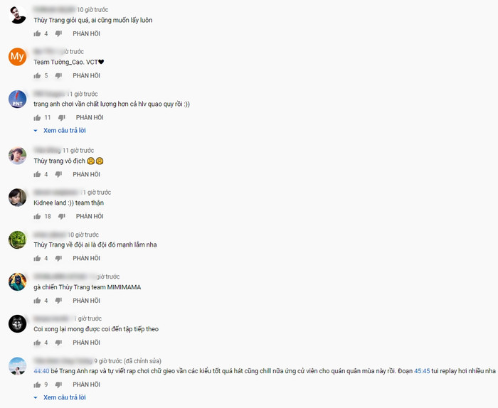 Phần trình diễn của Thùy Trang được khán giả hết lời khen ngợi.