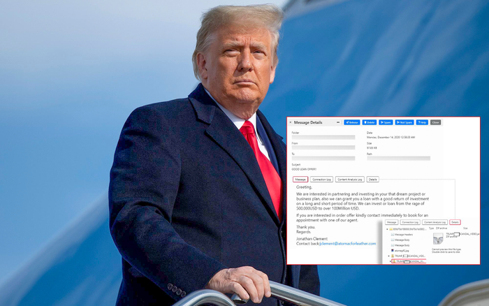 Giả mạo video Tổng thống Donald Trump, hacker phát tán virus độc hại Ảnh 2
