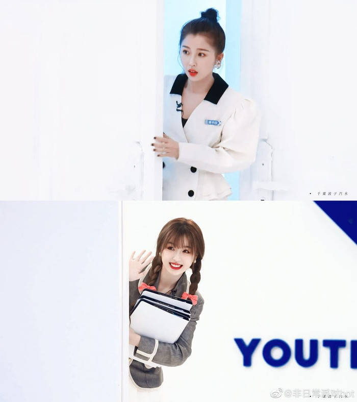 Lên chức trợ giảng nhưng Ngu Thư Hân vẫn 'làm màu' như những ngày đầu bước chân vào 'Thanh xuân có bạn' Ảnh 10