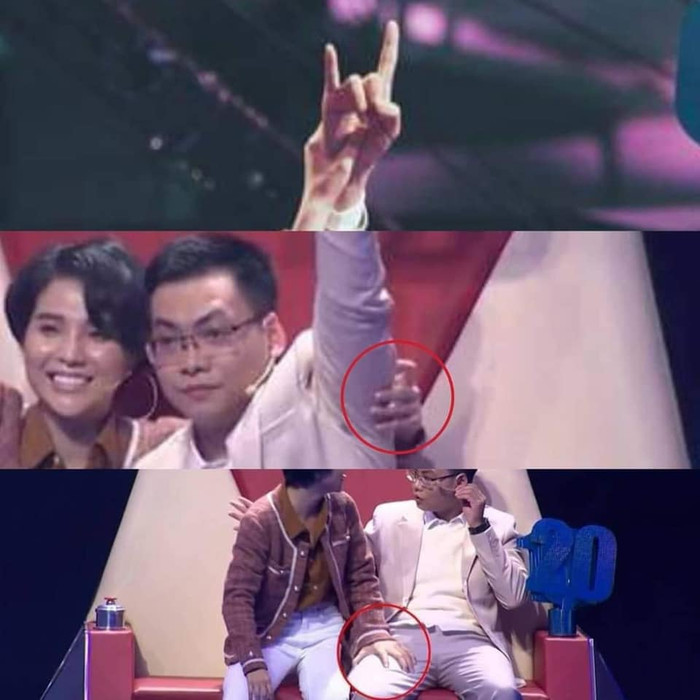 Trong tập 1, Vũ Cát Tường có nhiều khoảnh khắc thân thiết với MC ILL, từ cầm tay, khoác vai đến đặt tay 'vô ý' khiến dân tình thích thú.