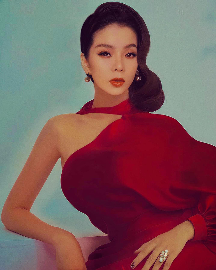 Lệ Quyên khoe ảnh được fan nhí tặng