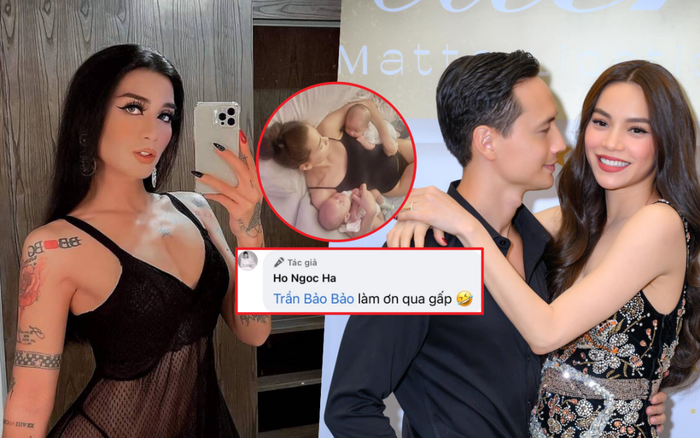 BB Trần xin việc giữ chồng Kim Lý giúp 'mẹ bỉm sữa', Hồ Ngọc Hà thuê ngay: 'Làm ơn qua gấp' Ảnh 2