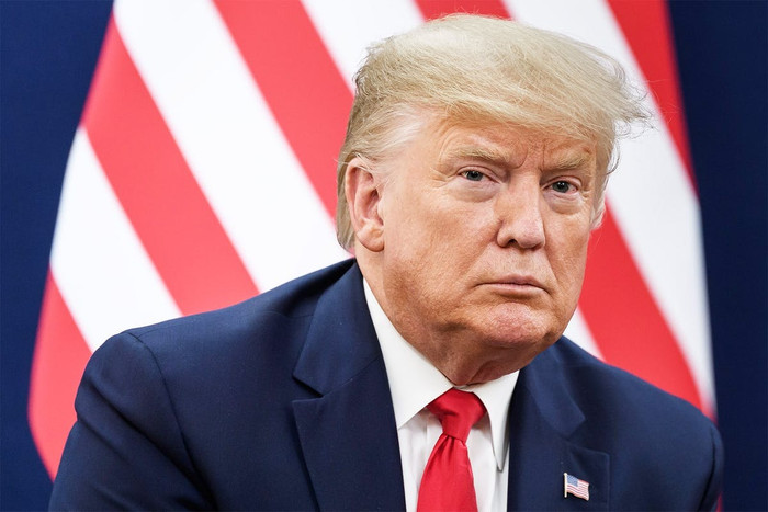 Tổng thống Donald Trump tham dự cuộc họp song phương tại cuộc họp thường niên của Diễn đàn Kinh tế Thế giới (WEF) diễn ra ở Davos, Thụy Sĩ, ngày 21 tháng 1 năm 2020.(Ảnh: Getty Images)
