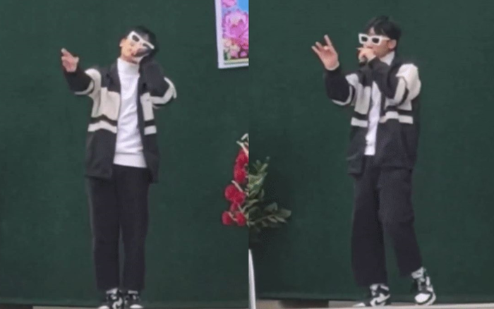 Nam sinh khiến dân mạng rần rần thích thú bởi ngoại hình và phong cách giống với ca sĩ Sơn Tùng M-TP Ảnh 2