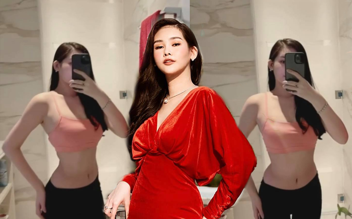 Lê Âu Ngân Anh 'đau khổ' khi giảm 2kg, vòng eo bé đến khó tin nhưng vẫn bị chê mập Ảnh 2