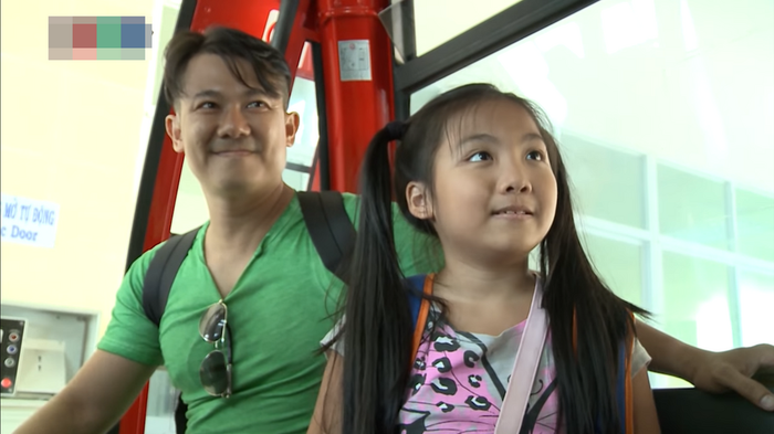 Vân Quang Long cùng con gái đầu - Lê Trác Kỳ