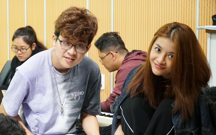 Quán quân King Of Rap - ICD cùng á hậu Kiều Loan kết hợp Rap Battle tại Táo Xuân 2021 Ảnh 2