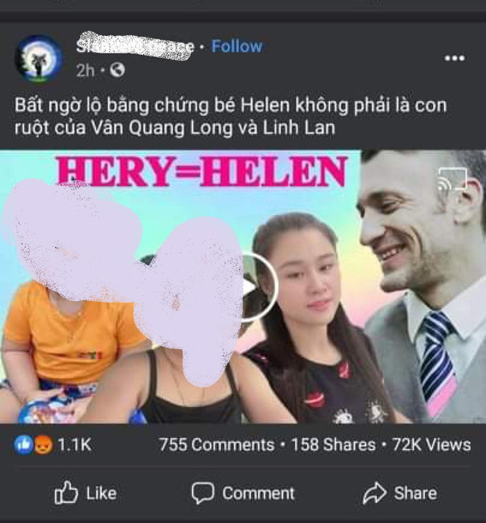 Phương Vy Idol phẫn nộ khi chồng Tây bị dựng tin đồn thất thiệt với vợ 2 của Vân Quang Long