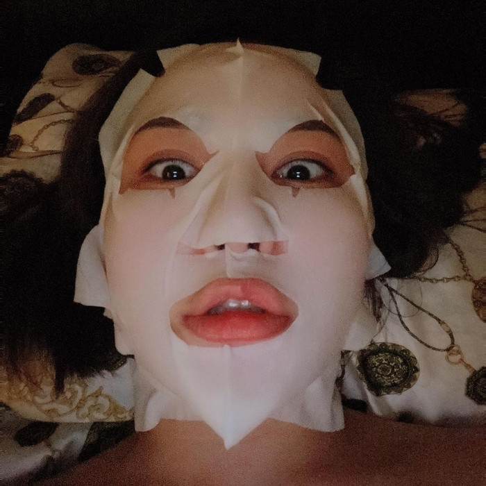 Hình ảnh làm đẹp mới nhất của Trâm Anh