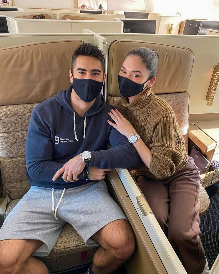 Hiện tại, nàng Hậu Pia Wurtzbach có cuộc sống hạnh phúc bên bạn trai doanh nhân