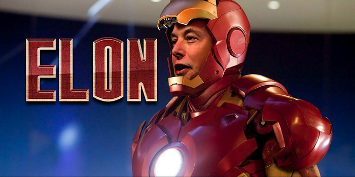 Elon Musk là nguồn cảm hứng để tạo nên nhân vật Tony Stark cho bộ phim 'Iron Man' lừng lẫy của đế chế điện ảnh Marvel. (Ảnh: Internet)