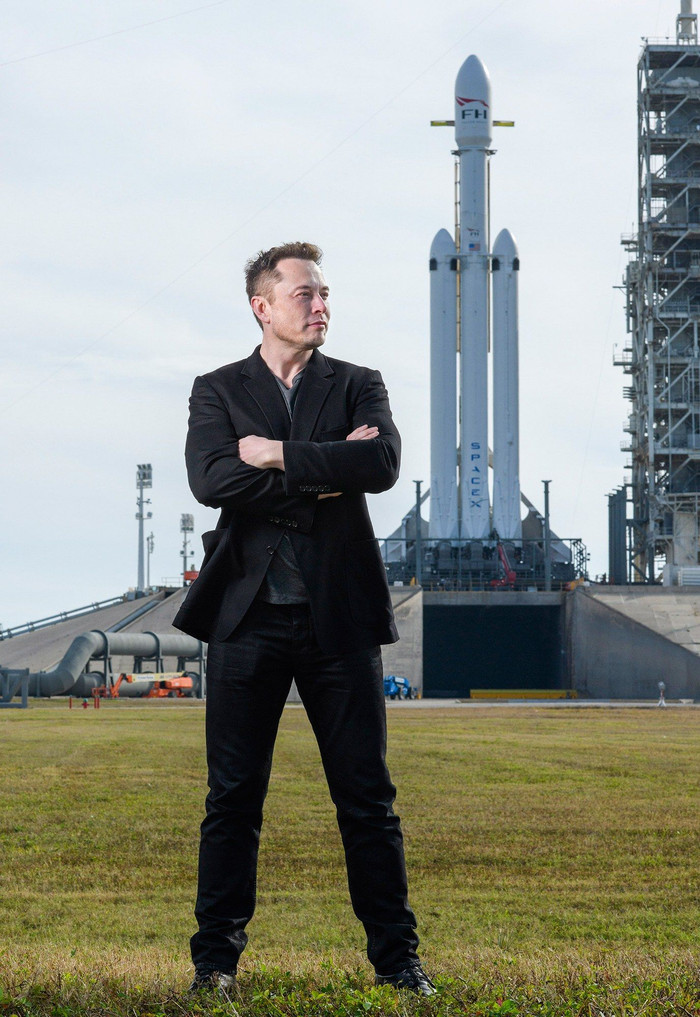 Elon Musk tại trụ sở SpaceX ở Hawthorne, California, Hoa Kỳ. (Ảnh: TODD ANDERSON/THE NEW YORK TIMES/REDUX)