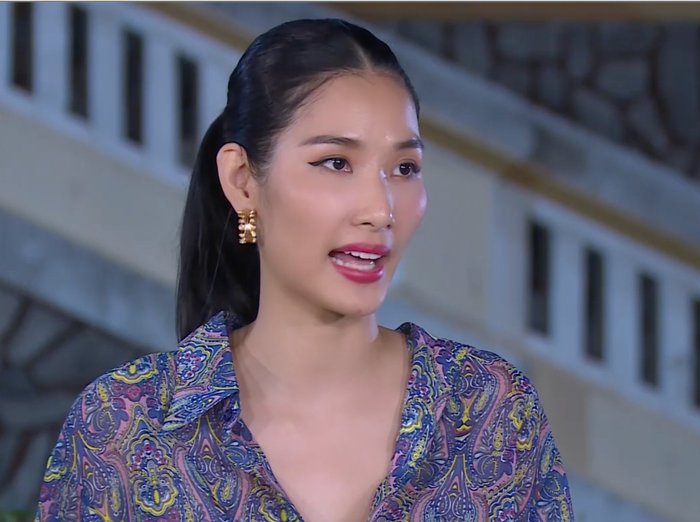 Hoàng Thùy không đồng ý với đáp án từ chương trình...