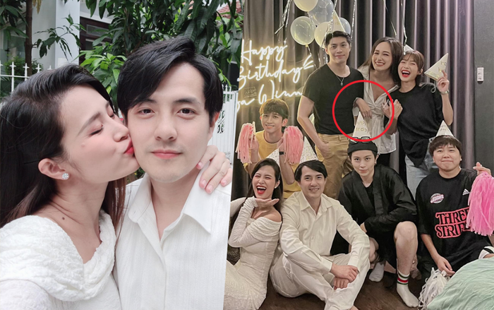 Đông Nhi 'lừa chồng' số 1, Mai Phương Thúy siết chặt tay Noo không rời trong tiệc sinh nhật Ông Cao Thắng Ảnh 2