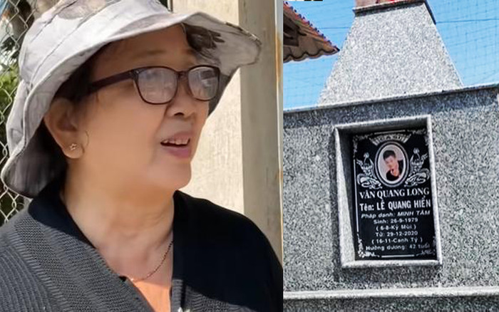 Đến thăm mộ con trai, mẹ ca sĩ Vân Quang Long lần đầu lên tiếng chuyện không nhận bé Helen là cháu Ảnh 2