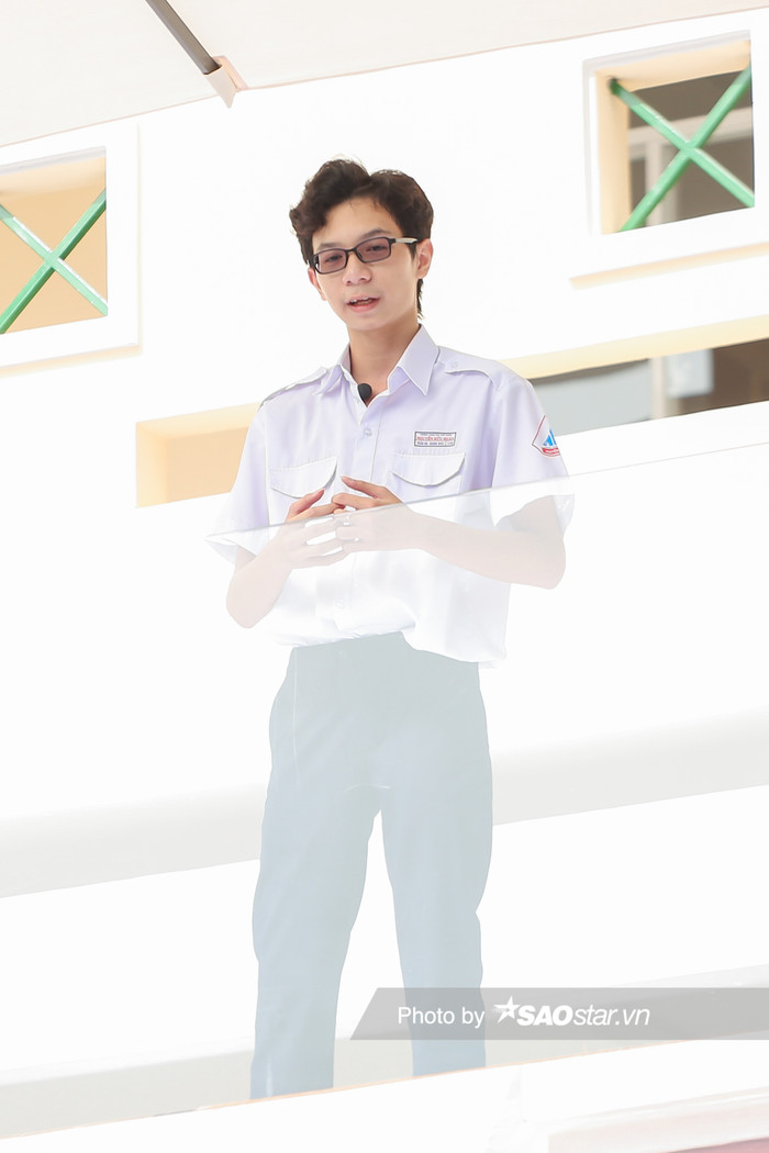 Nam sinh Trần Nguyễn Quang Nhật.