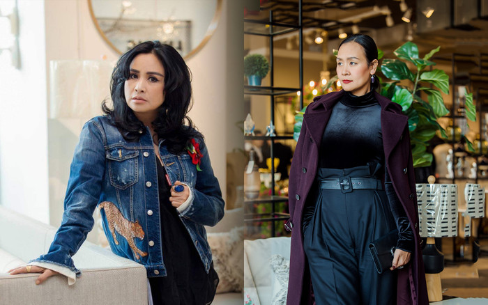 Diva Thanh Lam - cựu siêu mẫu Trần Bảo Ngọc đọ khí chất tuổi trung niên với style sành điệu Ảnh 2
