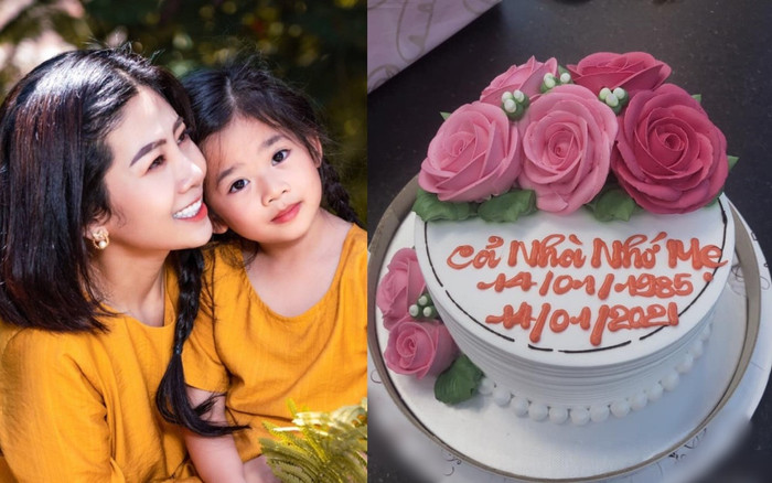 Bé Lavie tự tay chuẩn bị bánh sinh nhật cho cố nghệ sĩ Mai Phương Ảnh 2