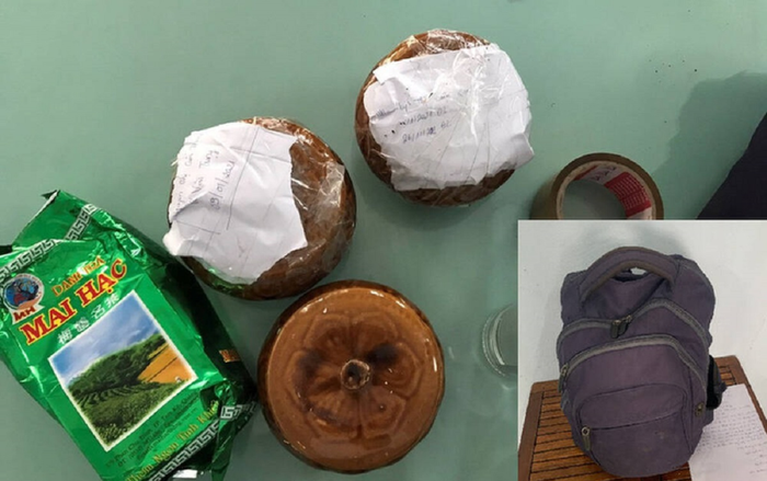 Vụ khách lạ mặt bỏ lại ba lô nghi đựng các hủ tro cốt tại quán ăn: Hủ gốm đựng các thai nhi chưa tựu hình Ảnh 2