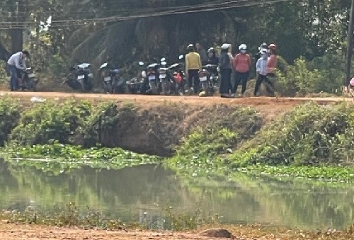 Đoạn kênh nơi xảy ra vụ việc. 