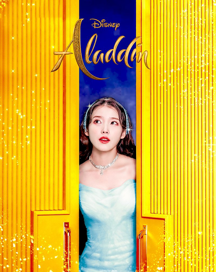 Chỉ với một tấm poster, fan trổ tài 'hóa phép' IU thành 7749 công chúa Disney đẹp 'hớp hồn' Ảnh 10