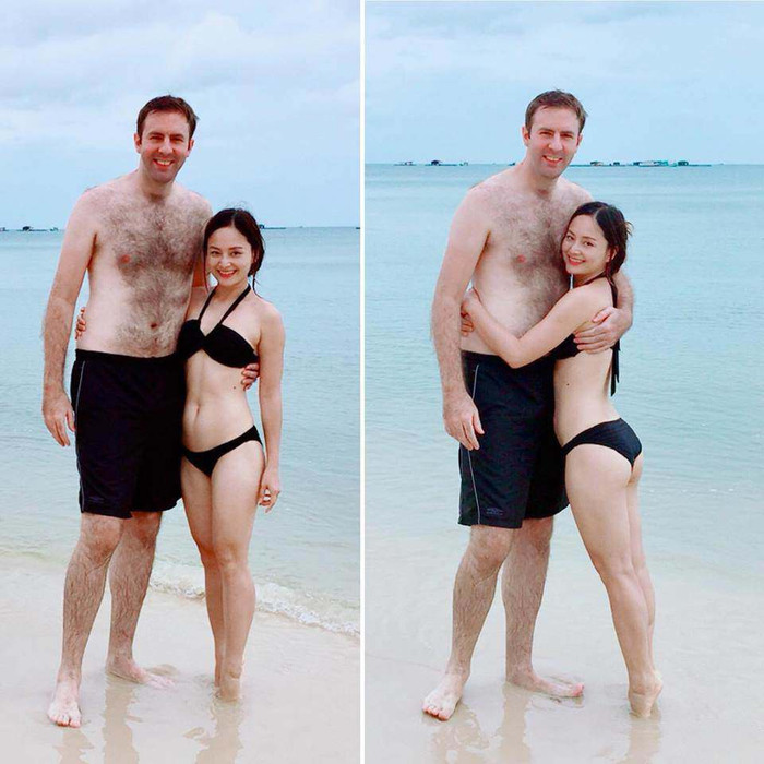 Lan Phương 'choáng' khi đứng cạnh người Việt cao hơn cả chồng Tây của mình Ảnh 4